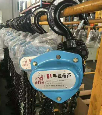 手拉葫蘆使用于預制裝配構(gòu)件標準化施工中